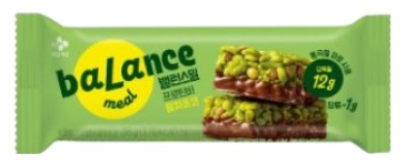 CJ제일제당 밸런스밀 프로틴바 (말차초코)