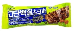 크라운 고단백질초코바