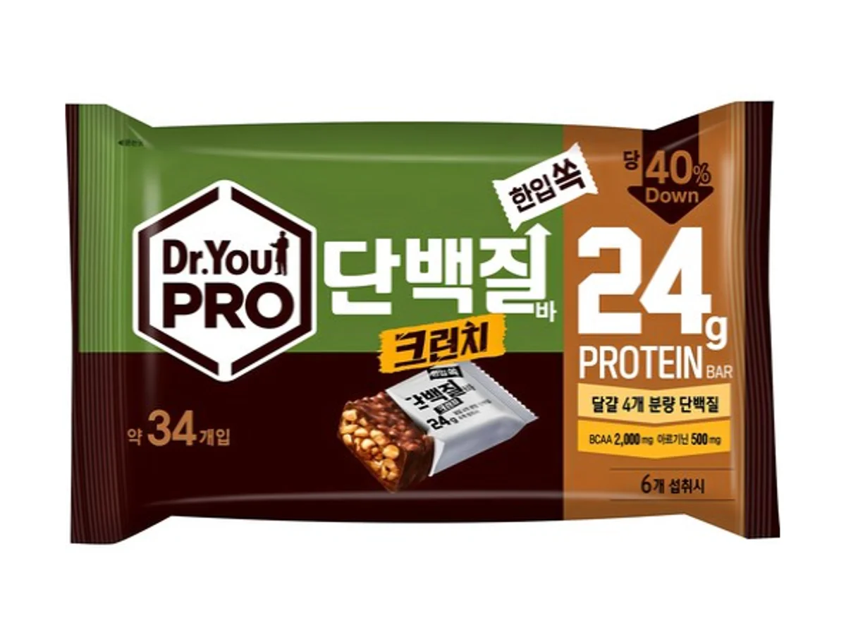 닥터유 프로 단백질바 한입쏙 (크런치)