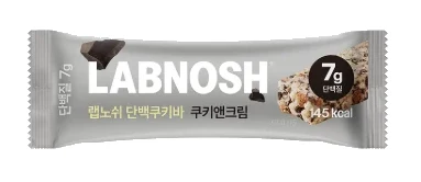 랩노쉬 단백쿠키바 쿠키앤크림