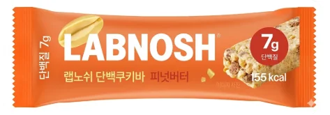 랩노쉬 단백쿠키바 피넛버터