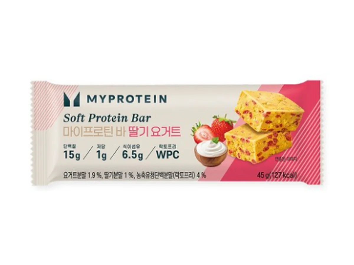 마이프로틴 소프트 단백질바 (딸기 요거트)
