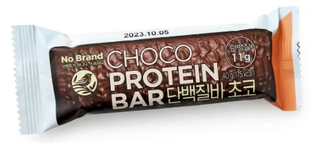 노브랜드 단백질바 초코