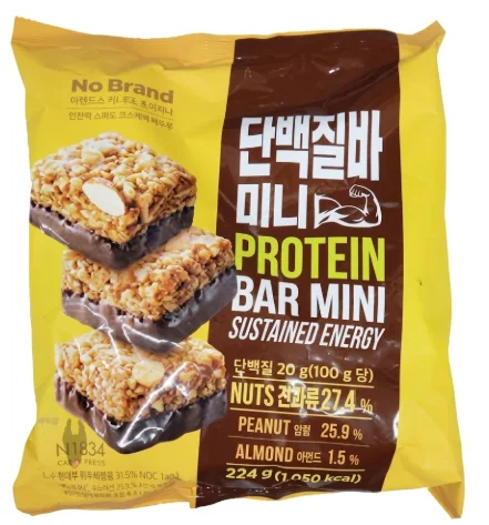노브랜드 단백질바 미니