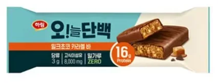 오늘단백 밀크초코 카라멜 바