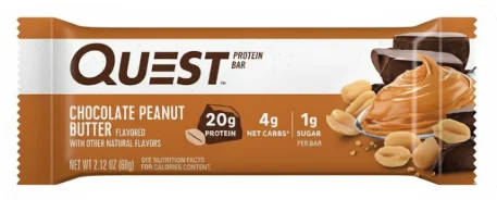 퀘스트 뉴트리션 단백질바 (초콜릿 피넛버터)