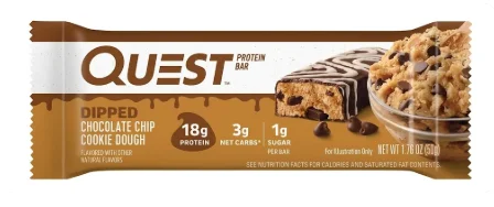 퀘스트 뉴트리션 단백질바 (딥 초콜릿칩 쿠키도우)