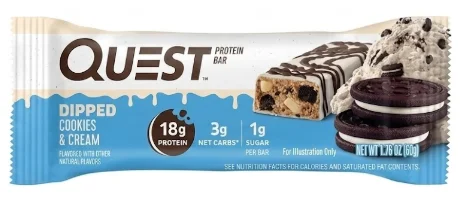 퀘스트 뉴트리션 단백질바 (딥디쉬 쿠키 앤 크림)