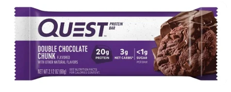 퀘스트 뉴트리션 단백질바 (더블 초콜릿 청크)