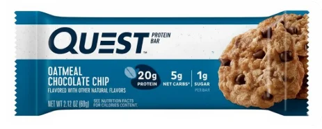 퀘스트 뉴트리션 단백질바 (오트밀 초콜릿 칩)