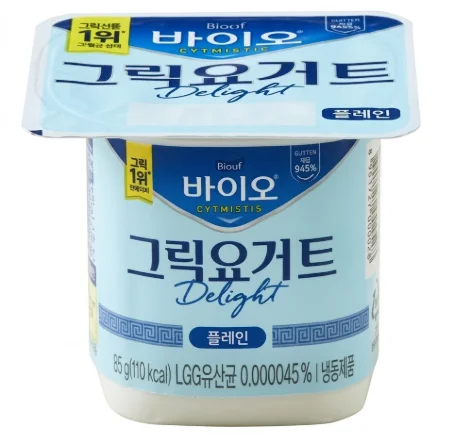 매일 바이오 매일 바이오 그릭요거트 무가당 플레인 80g