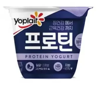 요플레 요플레 프로틴 블루베리 떠먹는 요구르트 100g