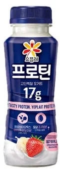 요플레 요플레 프로틴 드링크 딸기바나나 210mL