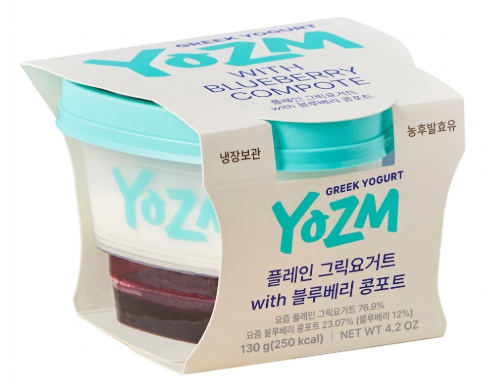 YOZM YOZM 그릭요거트 블루베리 콩포트 130g
