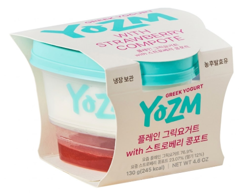 YOZM YOZM 그릭요거트 스트로베리 콩포트 130g