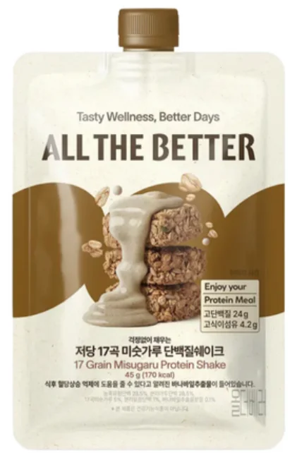 올더배러 단백질 쉐이크 (저당 17곡 미숫가루)