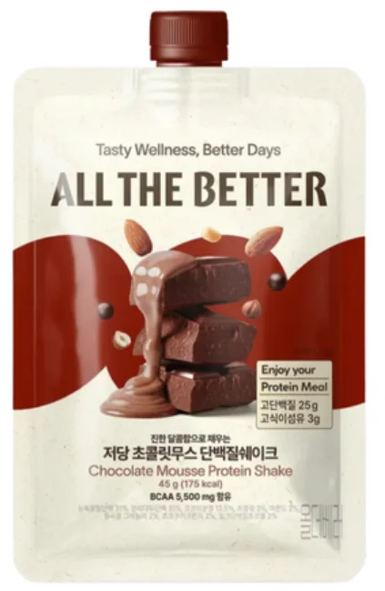 올더배러 단백질 쉐이크 (저당 초콜릿무스)