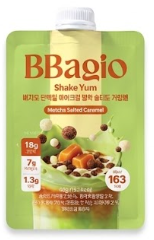 바지오 단백질 쉐이크얌 (말차 솔티드카라멜)