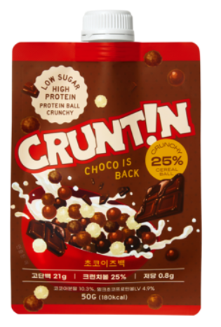 크런틴 단백질 쉐이크 (초코이즈백 크런치볼)