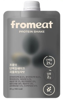 프롬잇 단백질 쉐이크 (곡물흑임자)