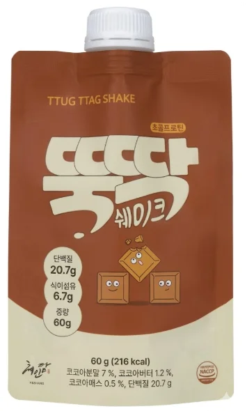 혜인담 뚝딱쉐이크 (초코프로틴)