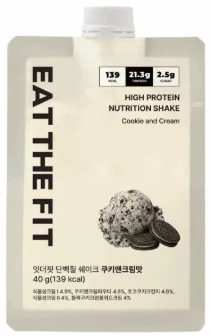 잇더핏 단백질 쉐이크 (쿠키앤크림)