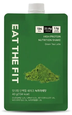 잇더핏 단백질 쉐이크 (녹차라떼)