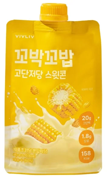 꼬박꼬밥 단백질 쉐이크 고단저당 (스윗콘)