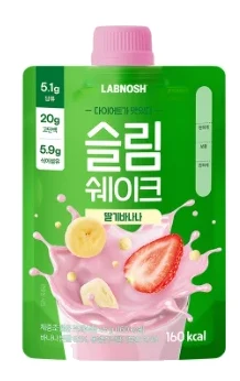랩노쉬 슬림쉐이크 (딸기바나나)
