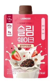 랩노쉬 슬림쉐이크 (딸기쿠키크럼블)