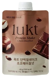 룩트 단백질 쉐이크 (초코헤이즐넛)