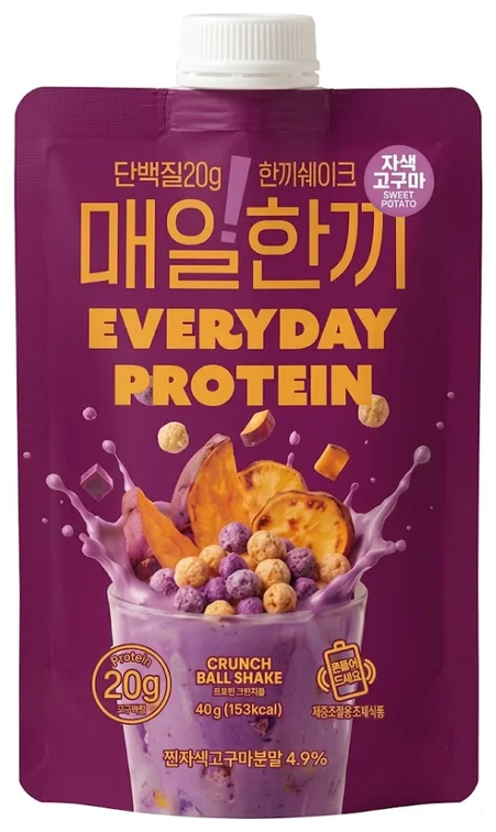 매일한끼 단백질 쉐이크 (자색고구마)