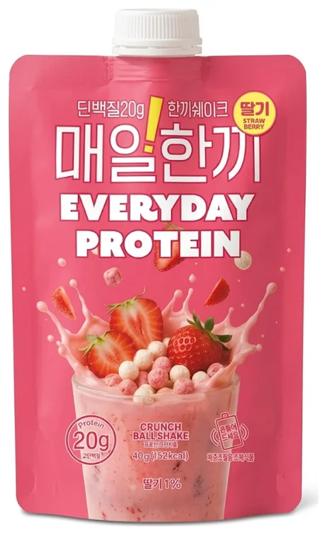 매일한끼 단백질 쉐이크 (딸기)