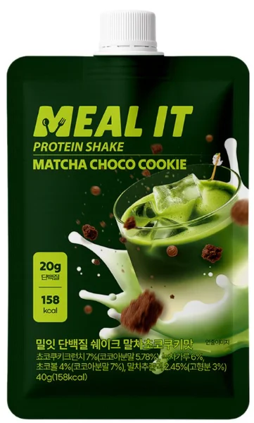 밀잇 단백질 쉐이크 (말차초코쿠키맛)