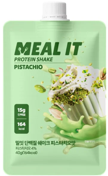 밀잇 단백질 쉐이크 (피스타치오맛)