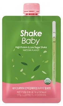 쉐이크베이비 단백질 쉐이크 (말차맛)