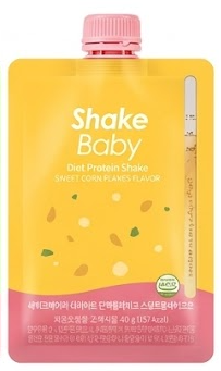 쉐이크베이비 단백질 쉐이크 (스윗콘 플레이크맛)