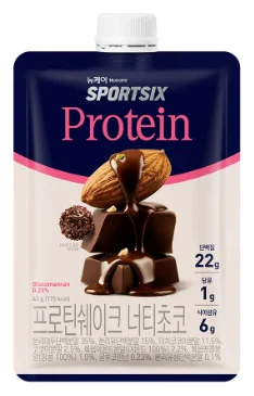스포식스 프로틴쉐이크 (너티초코)