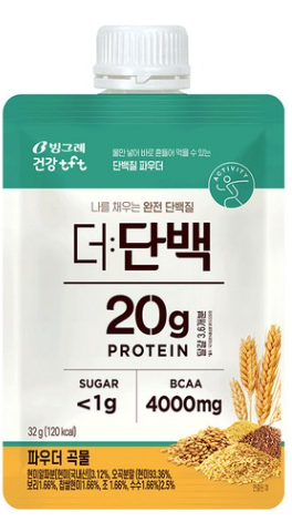 더단백 단백질쉐이크 파우더 (곡물)