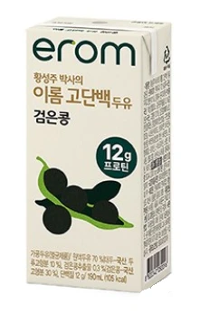 이롬 고단백 두유 검은콩 12g