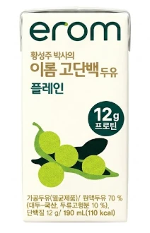 이롬 고단백 두유 플레인 12g