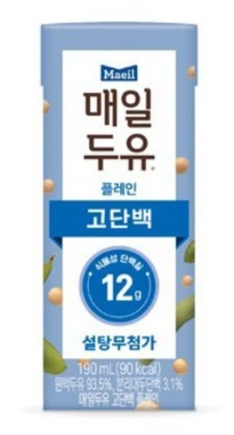 매일두유 고단백 플레인