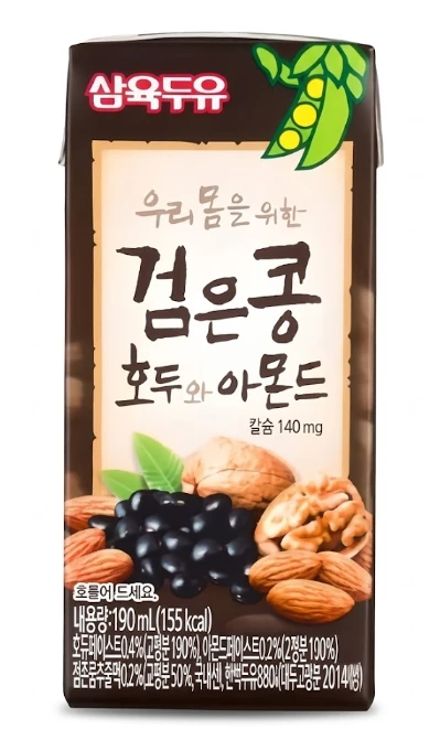 삼육두유 검은콩 호두와 아몬드