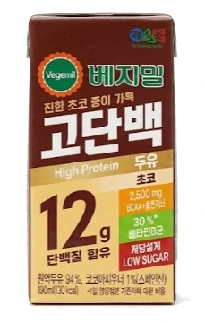 베지밀 고단백두유 초코