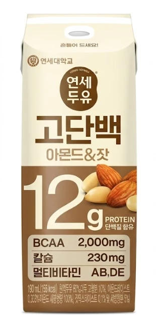 연세두유 고단백 아몬드&잣