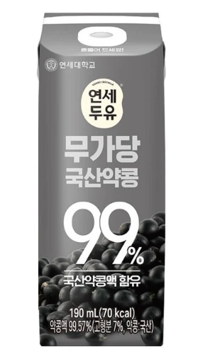 연세두유 무가당 국산약콩